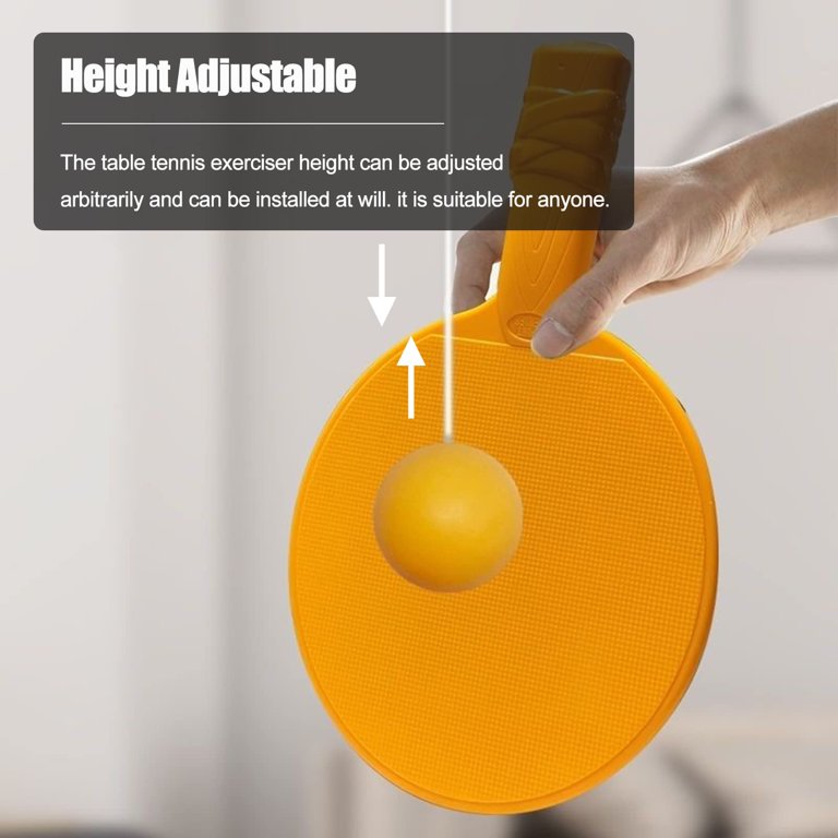 NIYO TOYS height adjustable table tennis table ping pong table for all ages with a vibrant orange color