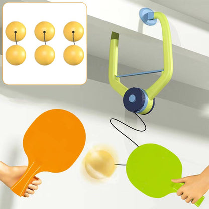 NIYO TOYS table tennis table ping pong table set with colorful paddles for ages 5 and up, ideal for family fun