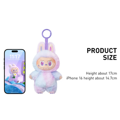 NIYO TOYS pastel bunny toy plush doll, 17 cm tall, perfect for kids ages 3 and up, great for playtime