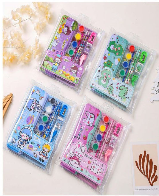 Colorful stationery set for kids featuring unique educational gifts for kids, ages 5 and up, perfect for school or art projects