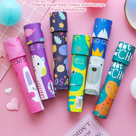 NIYO TOYS colorful classic kaleidoscope toys with animal and nature designs for kids