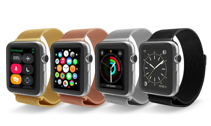 NIYO TOYS stylish watch band for Apple in gold, silver, rose gold, and black for adults and teens