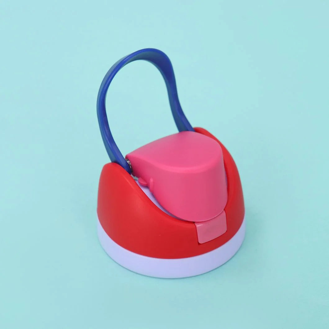 NIYO TOYS Colorful Kids Sipper Bottle with Easy Grip Handle and Spill-Proof Lid