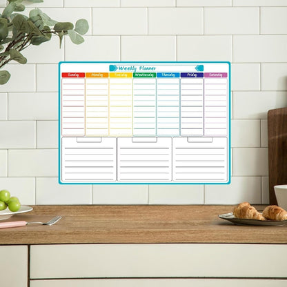 NIYO TOYS colorful weekly planner for kids, age 5+, perfect for organizing schedules and activities