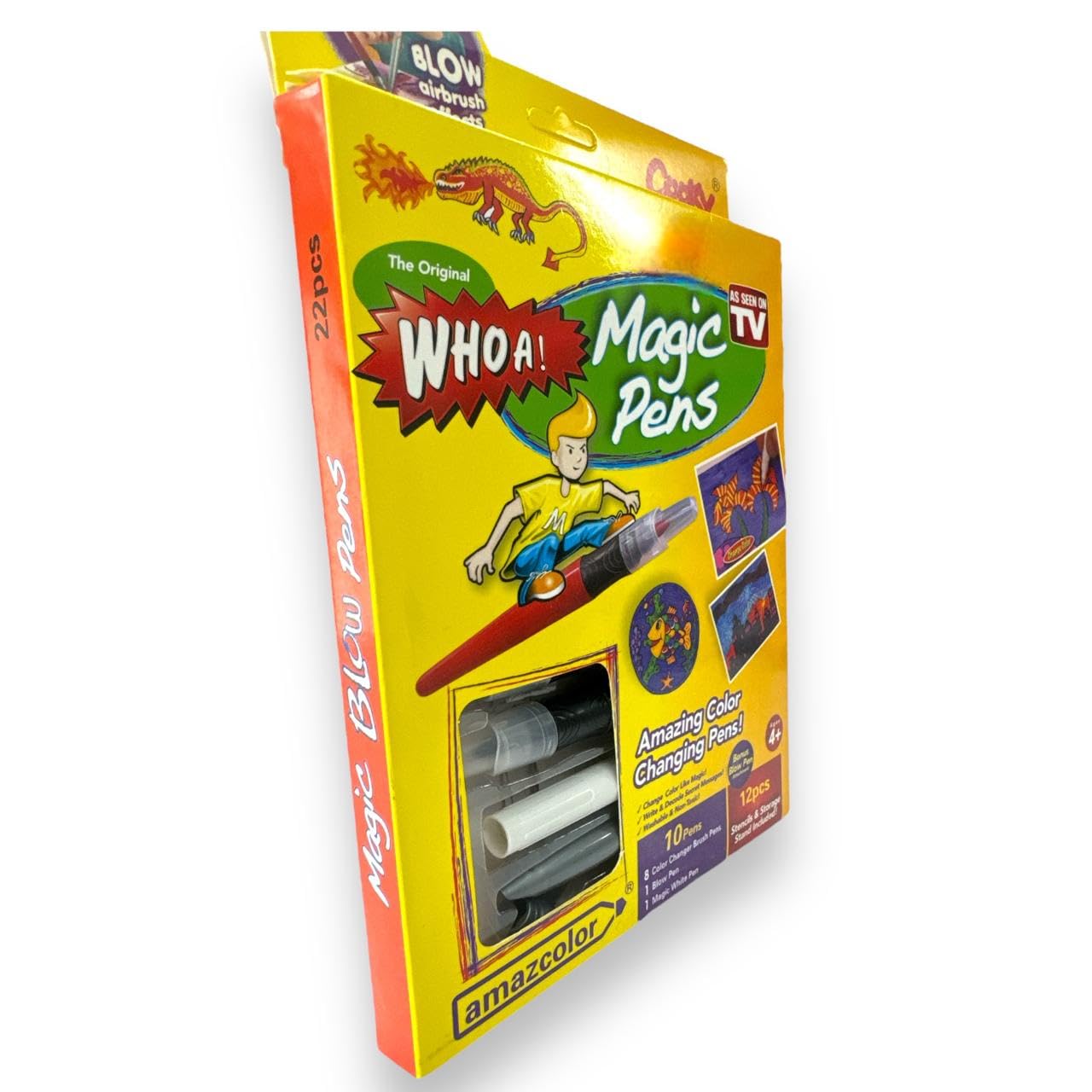 NIYO TOYS WHOA Magic Marker Pens set with 22 color-changing pens for creative art projects